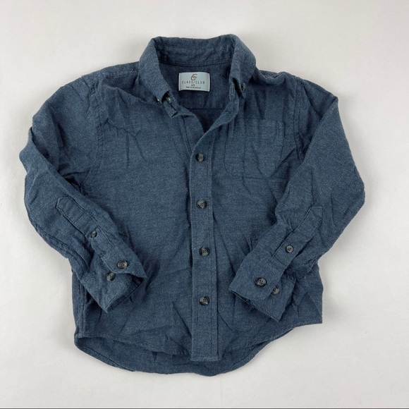 Class Club Other - Class Club Dress Shirt Boys Size 4/5 Button Down Gray